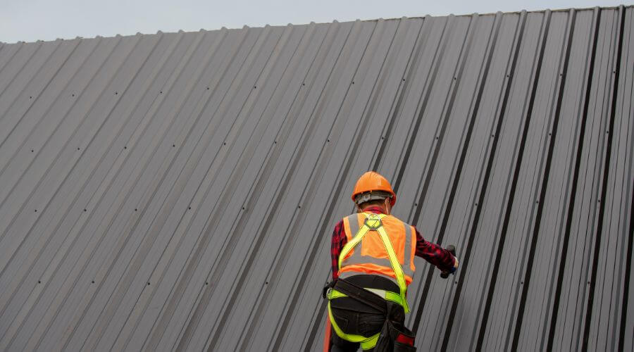 Professional metal roof installation services in Roy, MT